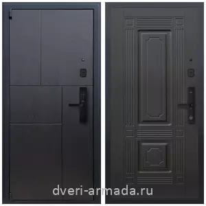 Входные двери толщиной 1.5 мм, Дверь входная Армада Бастион МДФ 16 мм Kaadas S500 / МДФ 6 мм ФЛ-2 Венге