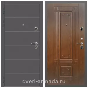 Входные двери толщиной 1.2 мм, Дверь входная Армада Роуд МДФ 10 мм / МДФ 16 мм ФЛ-2 Мореная береза