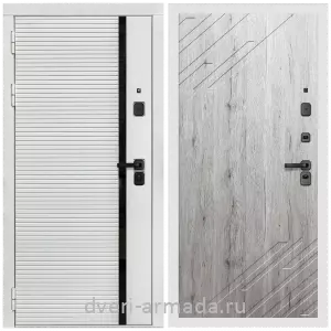 Входные двери толщиной 1.2 мм, Дверь входная Армада Каскад WHITE МДФ 10 мм / МДФ 16 мм ФЛ-143 Рустик натуральный