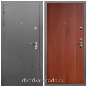 Одностворчатые входные двери, Дверь входная Армада Оптима Антик серебро / ПЭ Итальянский орех