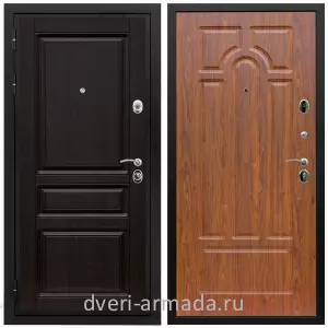 Двери МДФ для квартиры, Дверь входная Армада Премиум-Н ФЛ-243 Венге / ФЛ-58 Мореная береза