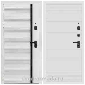 Входные двери толщиной 1.2 мм, Дверь входная Армада Каскад WHITE МДФ 10 мм / МДФ 6 мм ФЛ Дуб кантри белый горизонт