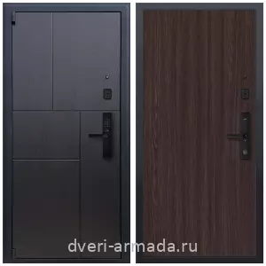 Толстые входные двери, Дверь входная Армада Бастион МДФ 16 мм Kaadas S500 / МДФ 6 мм ПЭ Венге