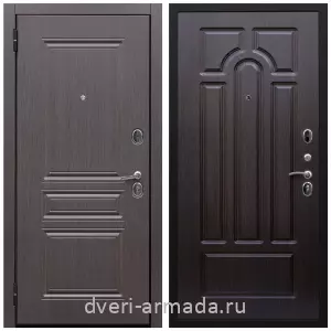 Двери МДФ для квартиры, Дверь входная Армада Экстра ФЛ-243 Эковенге / ФЛ-58 Венге
