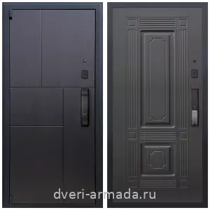 Темные входные двери, Дверь входная Армада Бастион МДФ 16 мм Kaadas K9 / МДФ 16 мм ФЛ-2 Венге