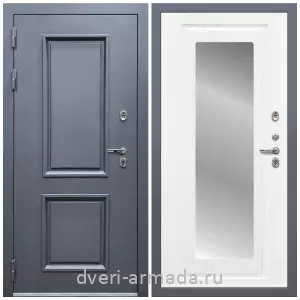 3 контура, Дверь входная уличная в дом Армада Корса / МДФ 16 мм ФЛЗ-120 Ясень белый
