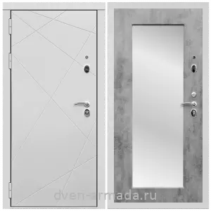 Входные двери Верона, Дверь входная Армада Тесла МДФ 16 мм / МДФ 16 мм ФЛЗ-Пастораль, Бетон темный
