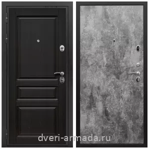 Входные двери МДФ с двух сторон, Дверь входная взломостойкая Армада Премиум-Н ФЛ-243 / ПЭ Цемент темный