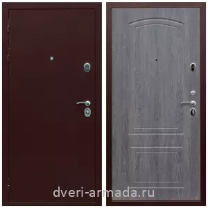 Офисные, Дверь входная Армада Люкс Антик медь / ФЛ-138 Дуб Филадельфия графит с шумоизоляцией с МДФ панелями