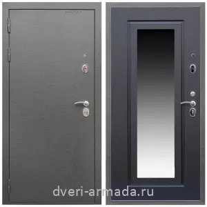 Входные двери лофт, Дверь входная Армада Оптима Антик серебро / МДФ 16 мм ФЛЗ-120 Венге