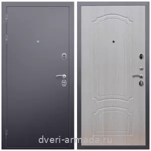 Наружные, Дверь входная Армада Люкс Антик серебро / ФЛ-140 Дуб беленый с хорошей шумоизоляцией квартирная