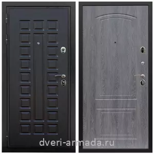 Двери МДФ для квартиры, Дверь входная Армада Триумф ФЛ-183 Венге / ФЛ-138 Дуб Филадельфия графит