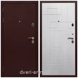 Антивандальные для квартир, Дверь входная Армада Престиж 2 Антик медь / МДФ 16 мм ФЛ-57 Белый жемчуг