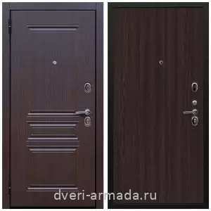 Современные входные двери, Дверь входная Армада Экстра МДФ ФЛ-243 Эковенге  / ПЭ Венге с повышенной шумоизоляцией