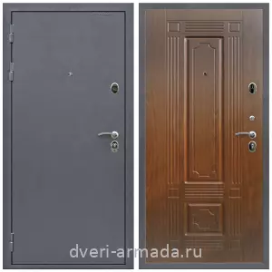 Входные двери модерн, Дверь входная Армада Престиж Strong антик серебро / ФЛ-2 Мореная береза