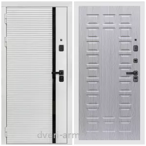 Входные двери толщиной 1.2 мм, Дверь входная Армада Каскад WHITE МДФ 10 мм / МДФ 16 мм ФЛ-183 Дуб белёный