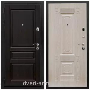 Двери МДФ для квартиры, Дверь входная Армада Премиум-Н ФЛ-243 Венге / ФЛ-2 Дуб беленый