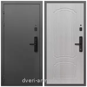 Заводские входные двери, Умная входная смарт-дверь Армада Гарант Kaadas S500/ МДФ 6 мм ФЛ-140 Дуб белёный