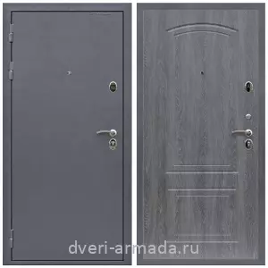 Входные двери модерн, Дверь входная Армада Престиж Strong антик серебро / МДФ 6 мм ФЛ-138 Дуб Филадельфия графит