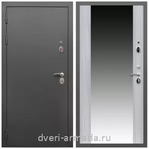 Входные двери с зеркалом и теплоизоляцией, Дверь входная Армада Гарант / МДФ 16 мм СБ-16 Сандал белый