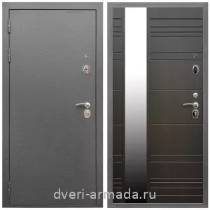 2 контура, Дверь входная Армада Оптима Антик серебро / МДФ 16 мм ФЛЗ-Сити Венге