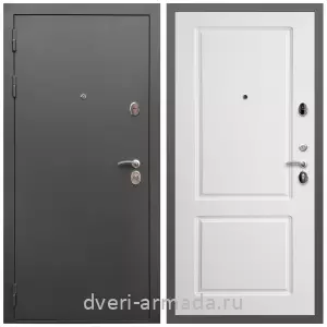 Взломостойкие входные двери 1.2, Дверь входная Армада Гарант / МДФ 16 мм ФЛ-117 Белый матовый