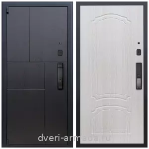 Металлические двери с шумоизоляцией и толстым полотном, Дверь входная Армада Бастион МДФ 16 мм Kaadas K9 / МДФ 6 мм ФЛ-140 Дуб белёный
