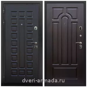 Входные двери МДФ с двух сторон, Дверь входная стальная Армада Триумф ФЛ-183 / ФЛ-58 Венге