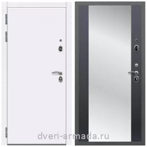 Белые двери с зеркалом, Дверь входная Армада Кварц МДФ 10 мм / МДФ 16 мм СБ-16 Венге