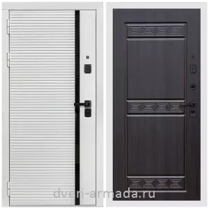 Входные двери толщиной 1.2 мм, Дверь входная Армада Каскад WHITE МДФ 10 мм / МДФ 10 мм ФЛ-242 Эковенге