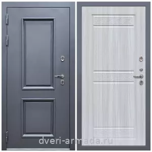 Толстые входные двери, Дверь входная уличная в дом Армада Корса / МДФ 10 мм ФЛ-242 Сандал белый