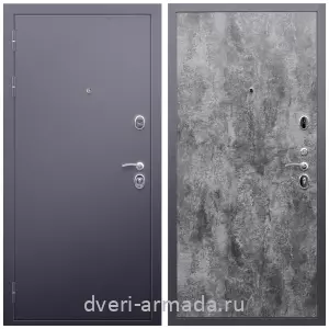 Для застройщика, Дверь входная металлическая взломостойкая Армада Люкс Антик серебро / ПЭ Цемент темный