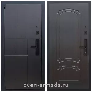 Входные двери толщиной 1.5 мм, Дверь входная элитная Армада Бастион МДФ 16 мм Kaadas S500 / МДФ 6 мм ФЛ-140 Венге