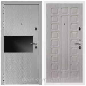Входные двери с тремя петлями, Дверь входная Армада Престиж Белая шагрень МДФ 16 мм Милк рикамо софт / МДФ 16 мм ФЛ-183 Сандал