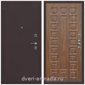 Входные двери с двумя петлями, Дверь входная Армада Комфорт Антик медь / ФЛ-183 Морёная береза