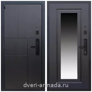 Дверь входная Армада Бастион МДФ 16 мм Kaadas S500 / МДФ 16 мм ФЛЗ-120 Венге