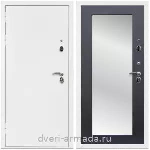 Белые двери с зеркалом, Дверь входная Армада Оптима Белая шагрень / МДФ 16 мм ФЛЗ-Пастораль, Венге