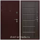 Дверь входная Армада Престиж 2 Антик медь / МДФ 10 мм ФЛ-102 Эковенге