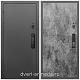 Умная входная смарт-дверь Армада Гарант Kaadas K9 / ПЭ Цемент темный