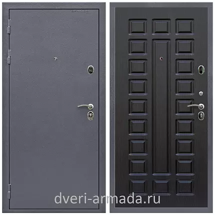 Дверь входная Армада Престиж Strong антик серебро / ФЛ-183 Венге