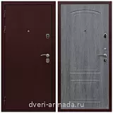 Дверь входная Армада Престиж Антик медь / МДФ 6 мм ФЛ-138 Дуб Филадельфия графит