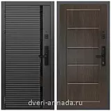 Умная входная смарт-дверь Армада Каскад BLACK Kaadas S500  / ФЛ-39 Венге
