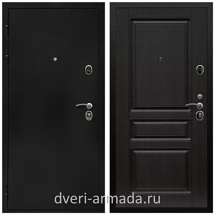 Дверь входная Армада Престиж Черная шагрень / МДФ 16 мм ФЛ-243 Венге