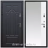 Дверь входная Армада Эврика ФЛ-58 Венге / ФЛЗ Панорама-1 Белый матовый
