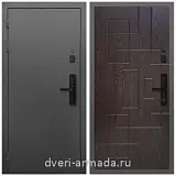 Умная входная смарт-дверь Армада Гарант Kaadas S500/ ФЛ-57 Дуб шоколад